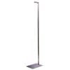 Satin Chrome Adjustable Costumer Mannequin Display Stand 43" - 72"H