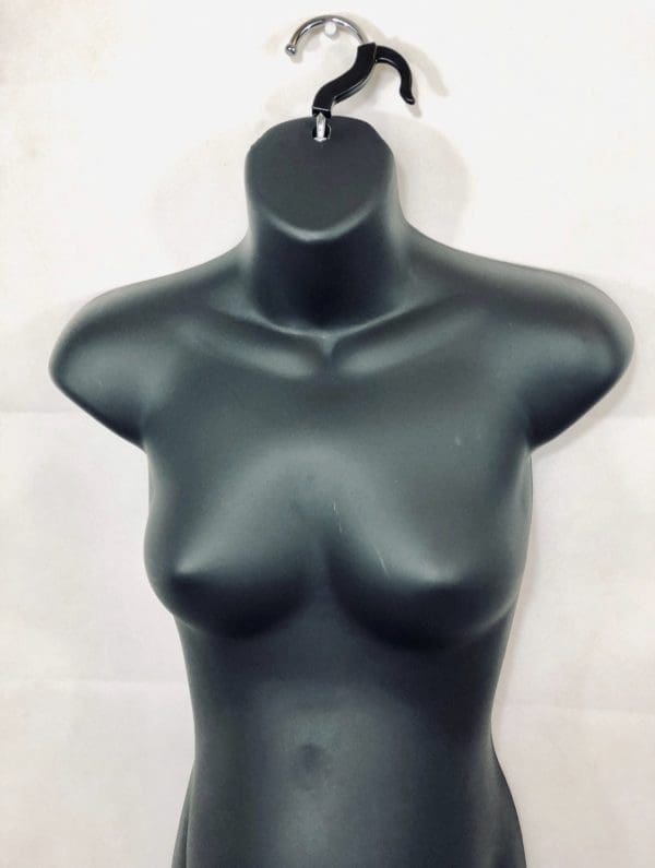 Pregnant Female Plastic Dress Torso Mannequin Molded Form With Swivel Hook & Hollow Back - Image 6