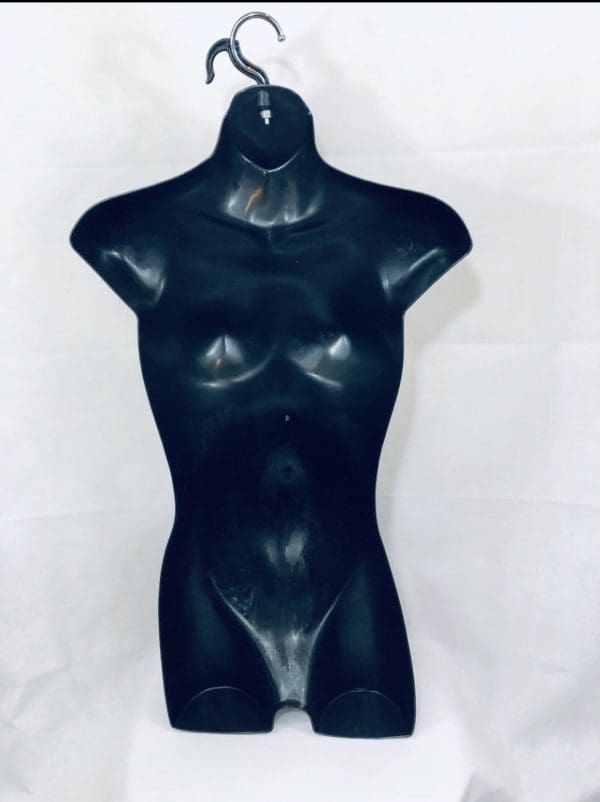 Pregnant Female Plastic Dress Torso Mannequin Molded Form With Swivel Hook & Hollow Back - Image 9