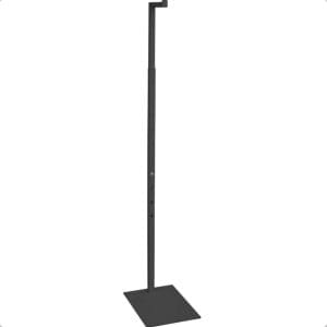 Black Adjustable Costumer Mannequin Display Stand 43" - 72"H