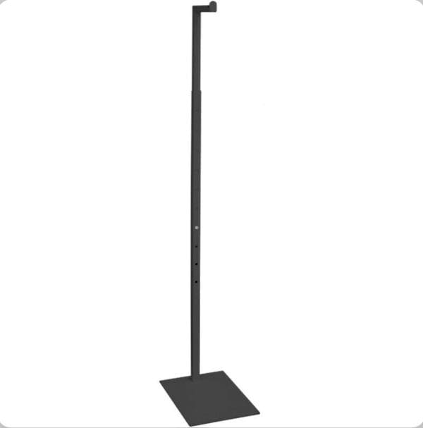 Black Adjustable Costumer Mannequin Display Stand 43" - 72"H