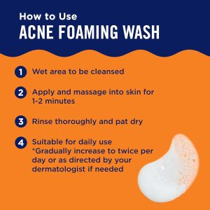 Alternative view of PanOxyl Acne Foaming Wash Benzoyl Peroxide 10% Maximum Strength Antimicrobial, 5.5 Oz