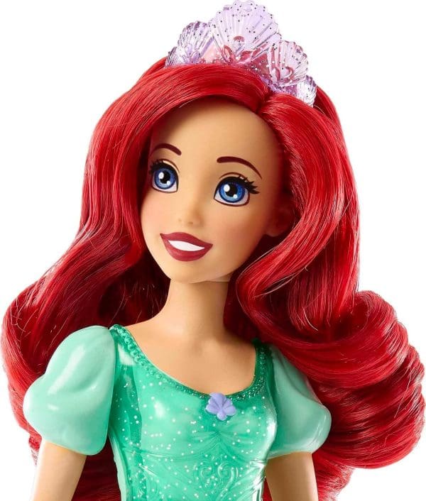Mattel Disney Princess Dolls, Ariel Posable Fashion Doll with Sparkling Clothing and Accessories, Disney Movie Toys - Image 5