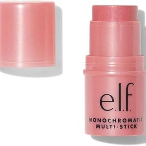 e.l.f. Monochromatic Multi Stick, Luxuriously Creamy & Blendable Color, For Eyes, Lips & Cheeks, Dazzling Peony, 0.17 oz (5 g)