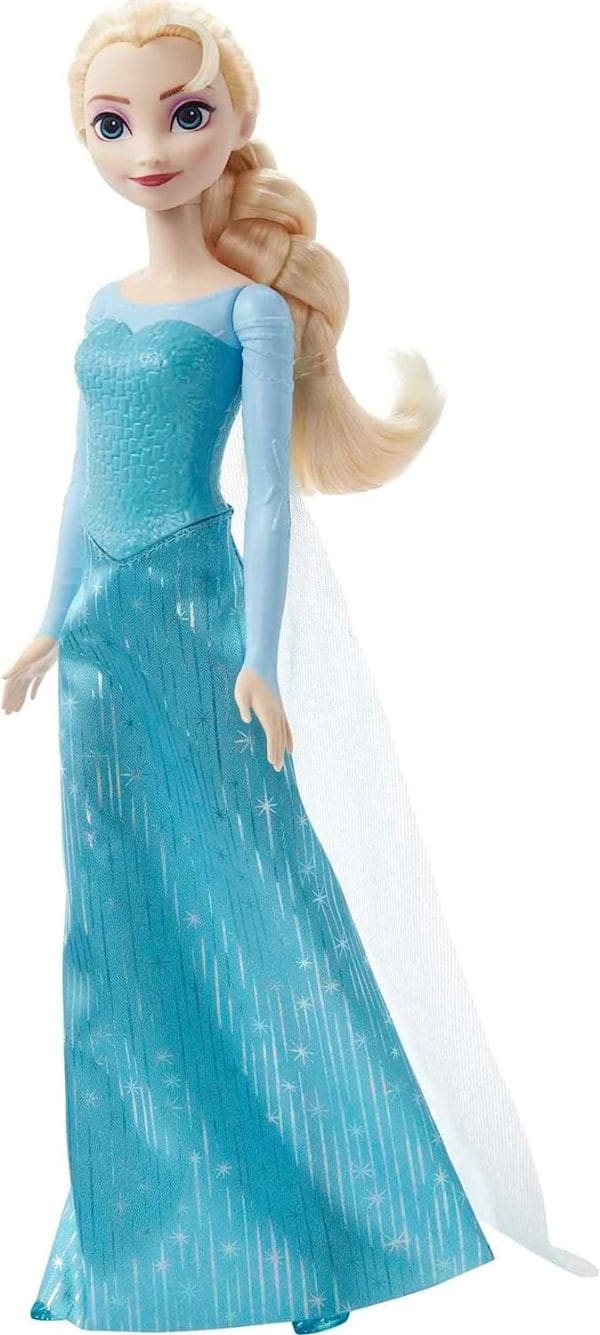 Mattel Disney Princess Dolls, Elsa Posable Fashion Doll with Signature Clothing and Accessories, Mattel Disney's Frozen Movie Toys - Image 2