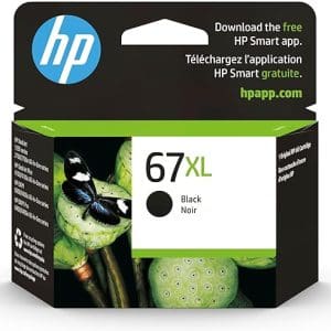 HP 67XL Black High-yield Ink Cartridge | Works with HP DeskJet 1255, 2700, 4100 Series, HP ENVY 6000, 6400 Series