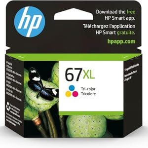 HP 67XL Tri-color High-yield Ink Cartridge | Works with HP DeskJet 1255, 2700, 4100 Series, HP ENVY 6000, 6400 Series