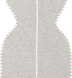 Love to Dream Swaddle UP Self-Soothing Sleep Sack 8-13 lbs, Dramatically Better Sleep, Snug Fit Calms Startle Reflex, 1.0 TOG, Gray, Small