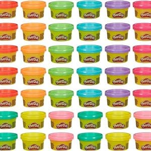 Play-Doh Handout 42-Pack of 1-Ounce Non-Toxic Modeling Compound, Kid Party Favors, School Supplies, Assorted Colors, Ages 2 and Up