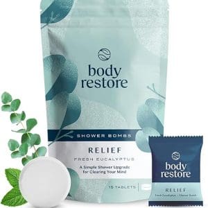 Shower Steamers Aromatherapy 15 Pack - Christmas Gifts Stocking Stuffers, Relaxation Birthday Gifts for Women and Men, Stress Relief Shower Bombs