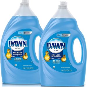Dawn Dish Soap Ultra Dishwashing Liquid, Dish Soap Refill, Dish Detergent Liquid, Original Scent, 56 Fl Oz (Pack of 2)