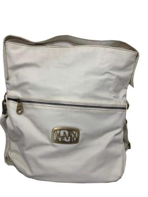 classic fashion 1: Valentino Garavani White Leather Hobo Shoulder Bag Tote