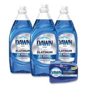 Dawn Platinum Dishwashing Liquid, Fresh Rain Scent, 32.7 fl oz