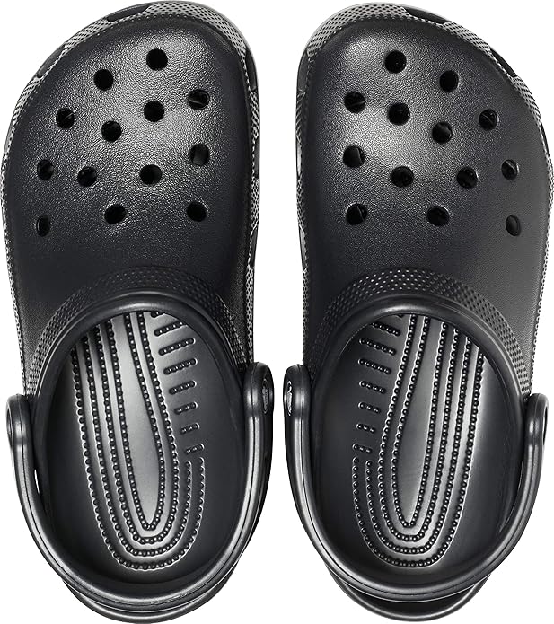 Crocs Unisex Adult Classic Clog Black Sz10W/8M