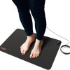 Hooga Grounding Mat for Sleep, Energy, Pain Relief, Inflammation, Balance, Wellness. Earth Connected Indoor Grounding for Home, Office, Work. 15 Foot Cord Included. Conductive Carbon