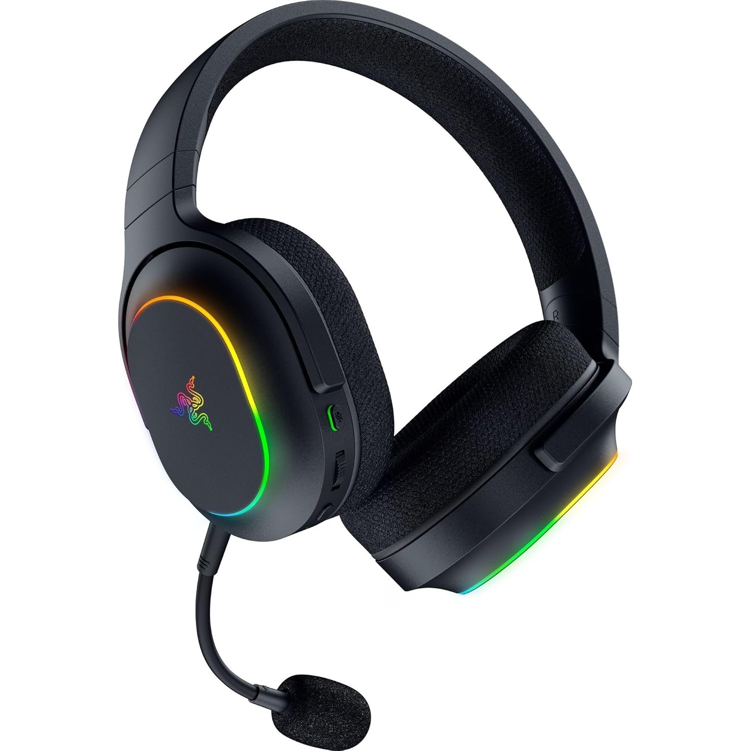 Razer Barracuda X Chroma Wireless Gaming Headset: 2.4GHz Wireless & Bluetooth - Lightweight - Chroma RGB - 40mm Drivers - Cardioid Mic - 70 Hr Battery - for PC, Mac, PS5, Switch 2, Smartphone - Black - Image 11