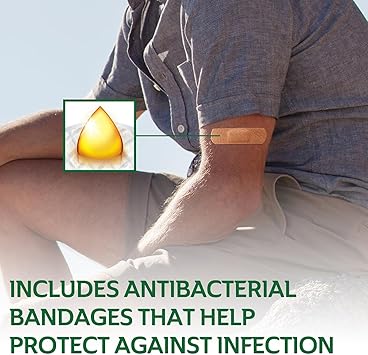 CURAD Assorted Bandages Variety Pack, 300 Count, 6 Styles Including Antibacterial, Waterproof, Sheer, Plastic, Heavy Duty & Flex-Fabric, Protects Scrapes, Cuts & Burns, Latex-Free - Image 4