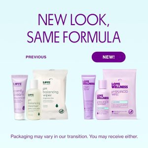 Alternative view of Love Wellness Skincare for Down There Bundle | Gentle pH Balancing Cleanser, Moisturizing Comfy Cream & Refreshing Wipes | Feminine Care for pH Balance, Dry & Sensitive Vulva | Fragrance-Free