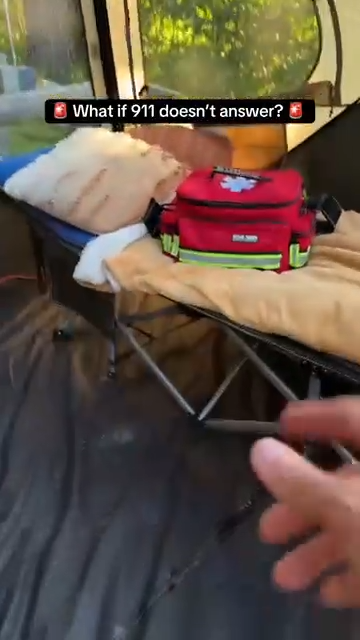 Scherber First Responder Fully-Stocked Professional Essentials EMT/EMS Trauma Kit | HSA/FSA Approved | Reflective Bag w/8 Zippered Pockets & Compartments & 200+ First Aid Supplies - Red - Image 9