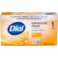 Dial Advanced Clean Gold Antibacterial Bar Soap, 1-ct. Box