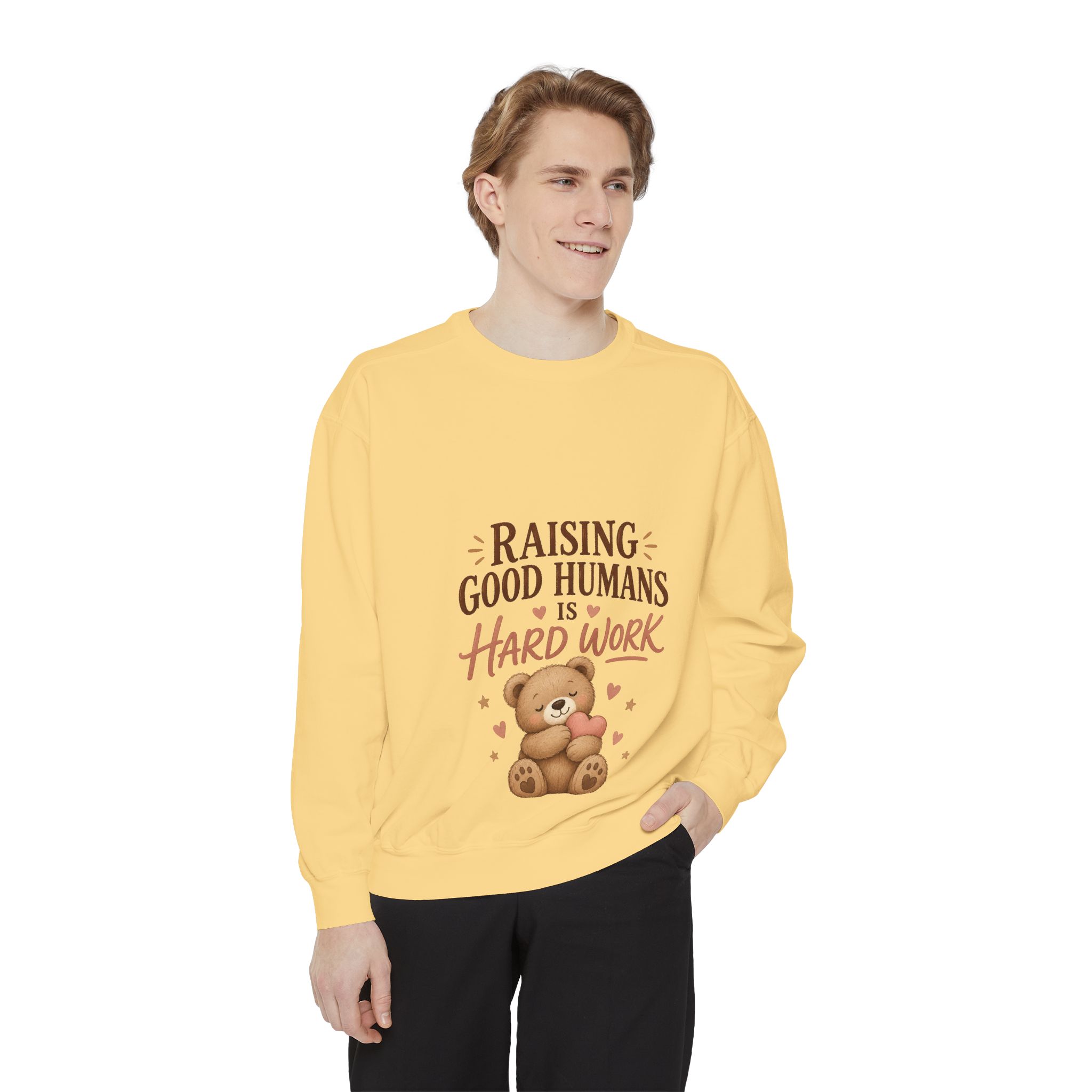 Unisex Garment-Dyed Sweatshirt - Image 11