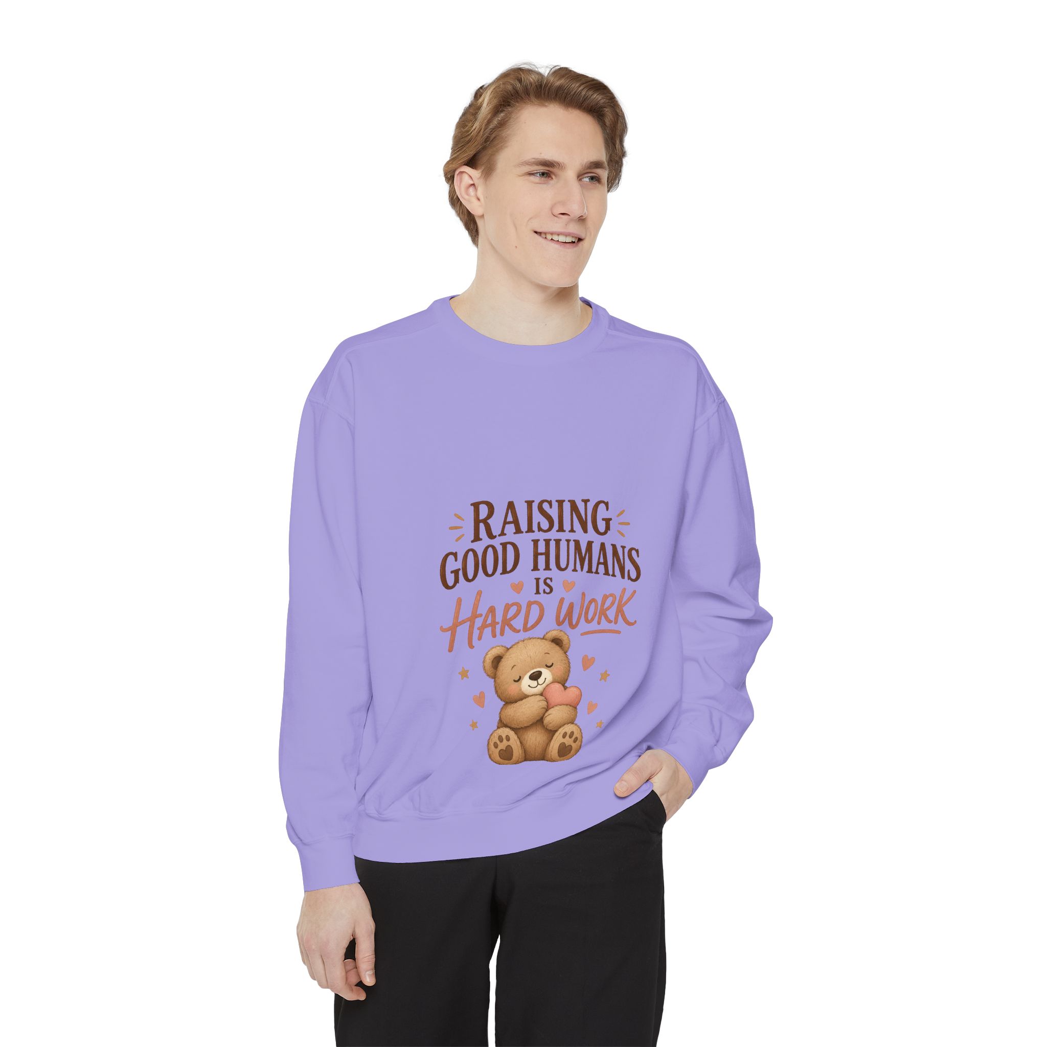 Unisex Garment-Dyed Sweatshirt - Image 55