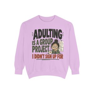 Unisex Garment-Dyed Sweatshirt - Image 57
