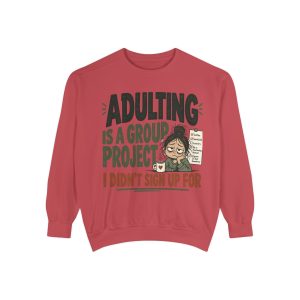 Unisex Garment-Dyed Sweatshirt - Image 65
