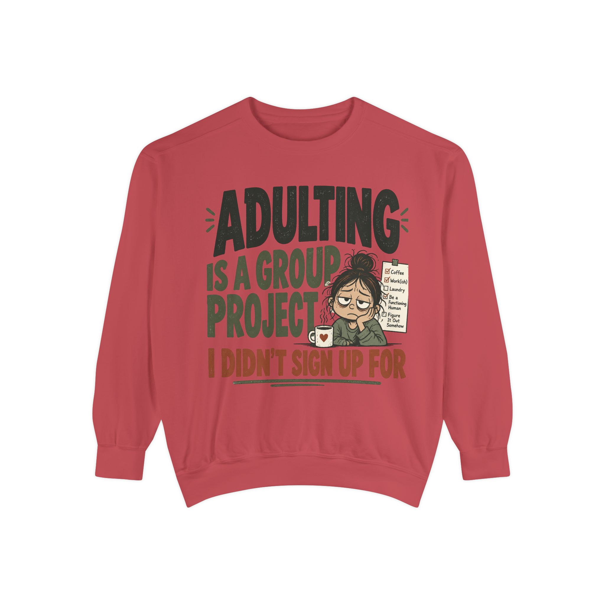 Unisex Garment-Dyed Sweatshirt - Image 65