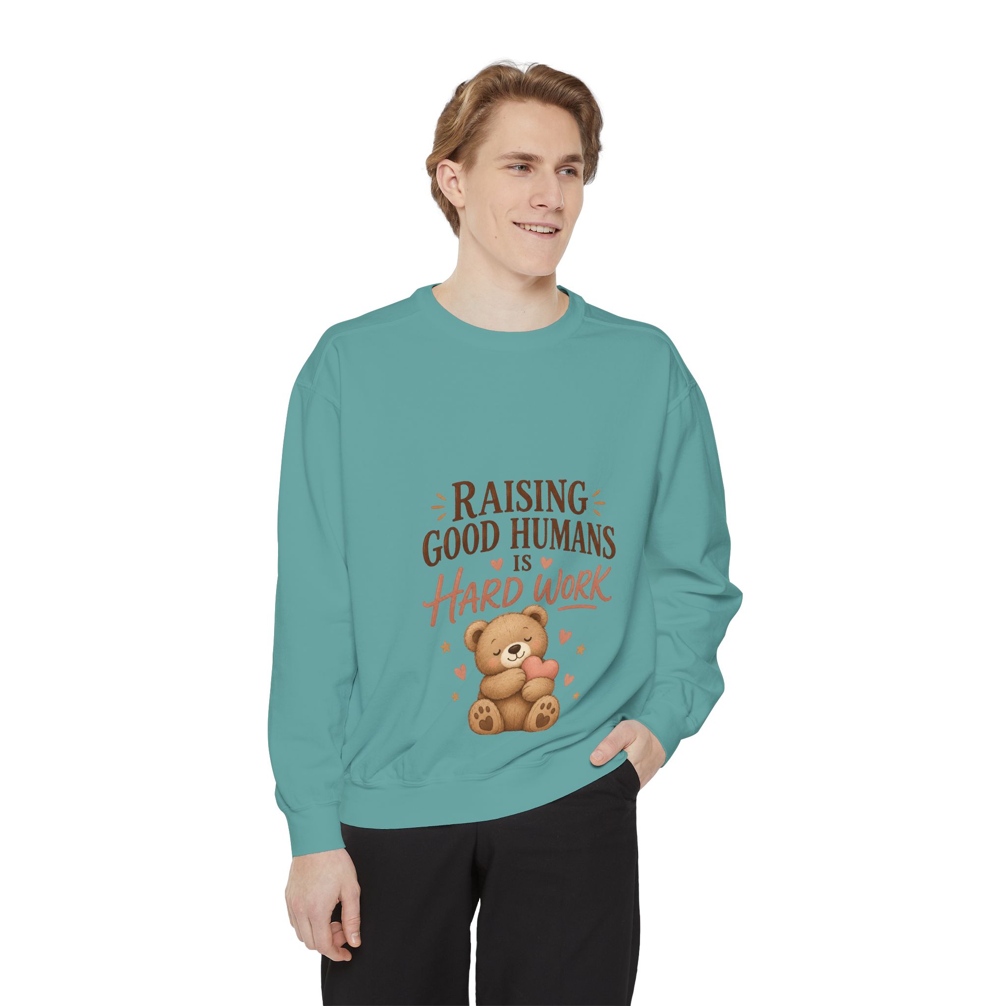 Unisex Garment-Dyed Sweatshirt - Image 35