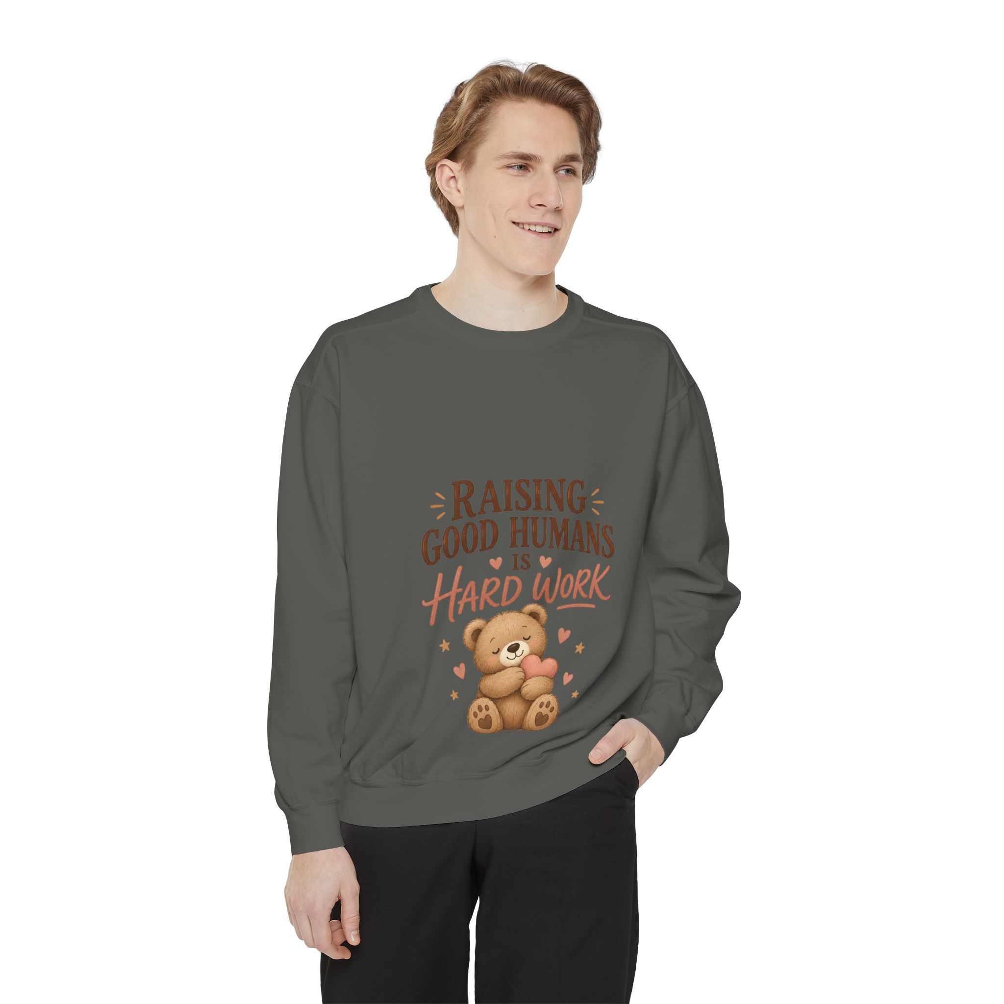 Unisex Garment-Dyed Sweatshirt - Image 15