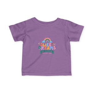 Sweet Dreams Kids Graphic Infant T-Shirt – Colourful Rainbow Playground Design - Image 40