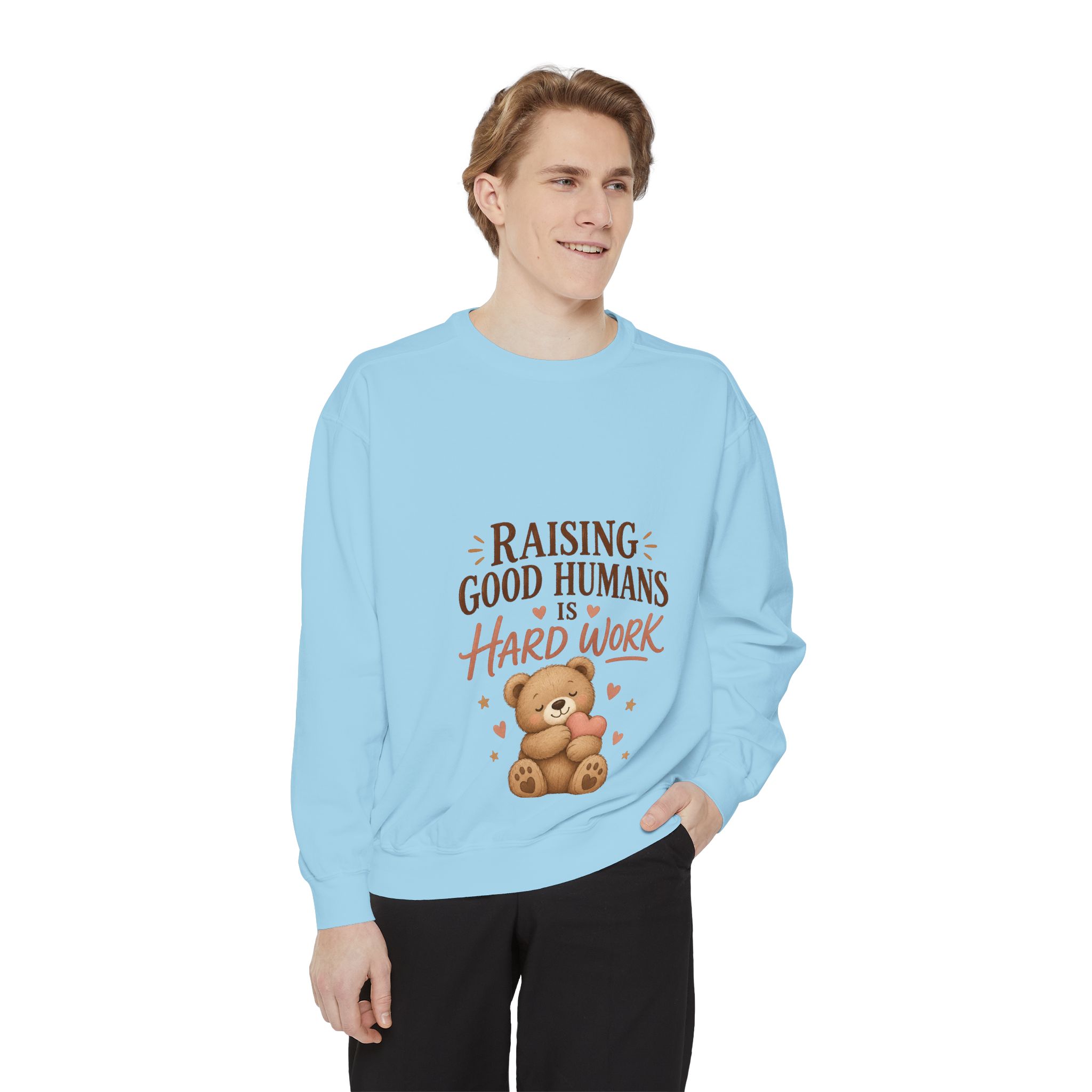 Unisex Garment-Dyed Sweatshirt - Image 39