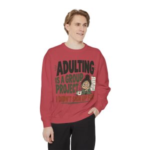 Unisex Garment-Dyed Sweatshirt - Image 67