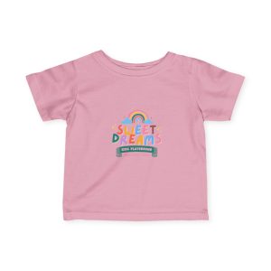 Sweet Dreams Kids Graphic Infant T-Shirt – Colourful Rainbow Playground Design - Image 43