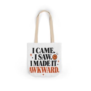 Alternative view of Canvas Tote Bag, 5-Color Straps