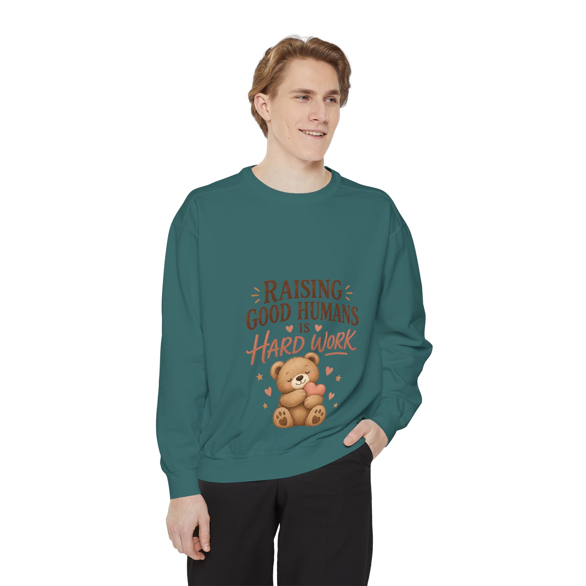 Unisex Garment-Dyed Sweatshirt - Image 31