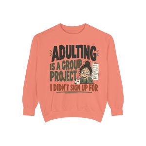 Unisex Garment-Dyed Sweatshirt - Image 5
