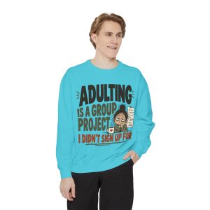 Unisex Garment-Dyed Sweatshirt - Image 35
