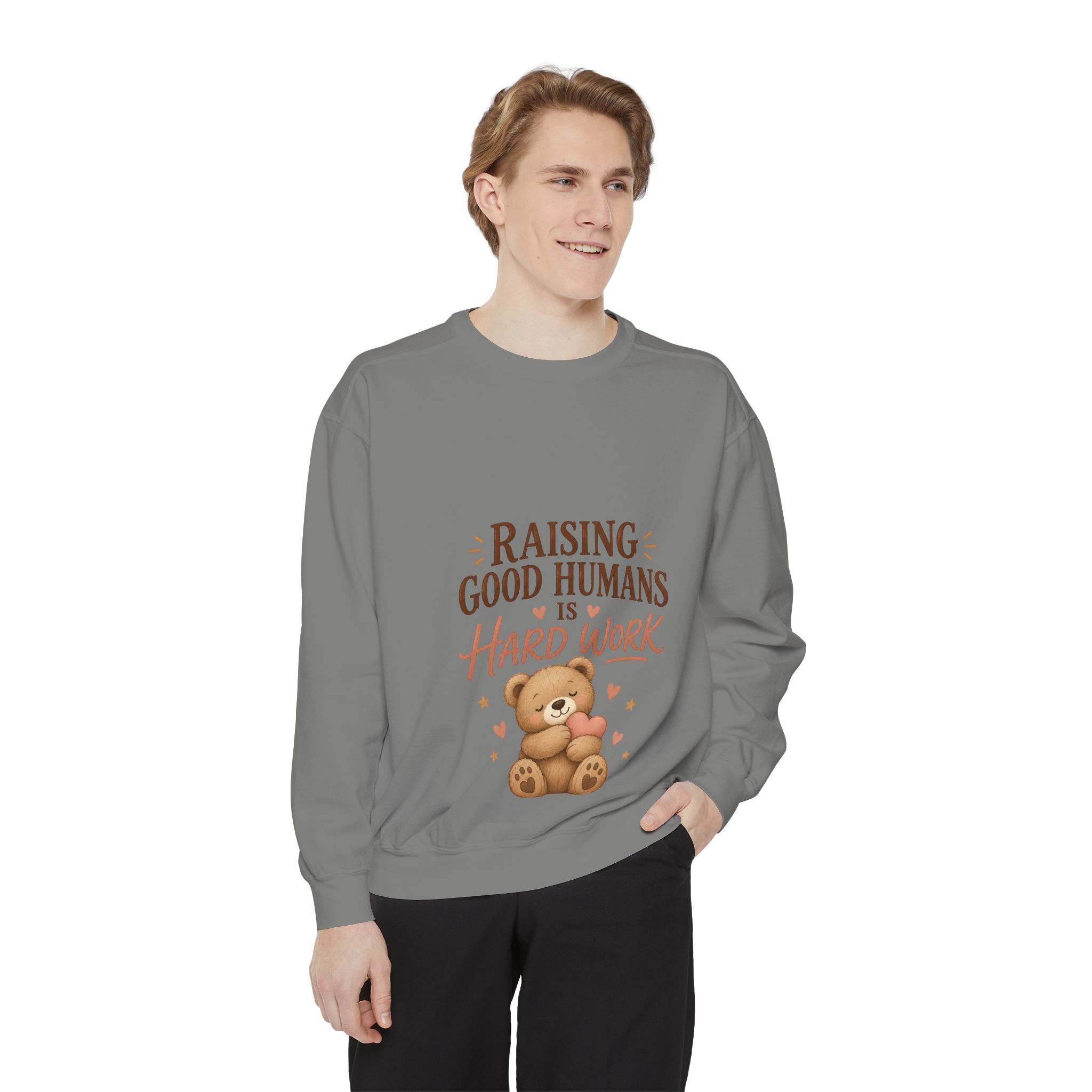 Unisex Garment-Dyed Sweatshirt - Image 19