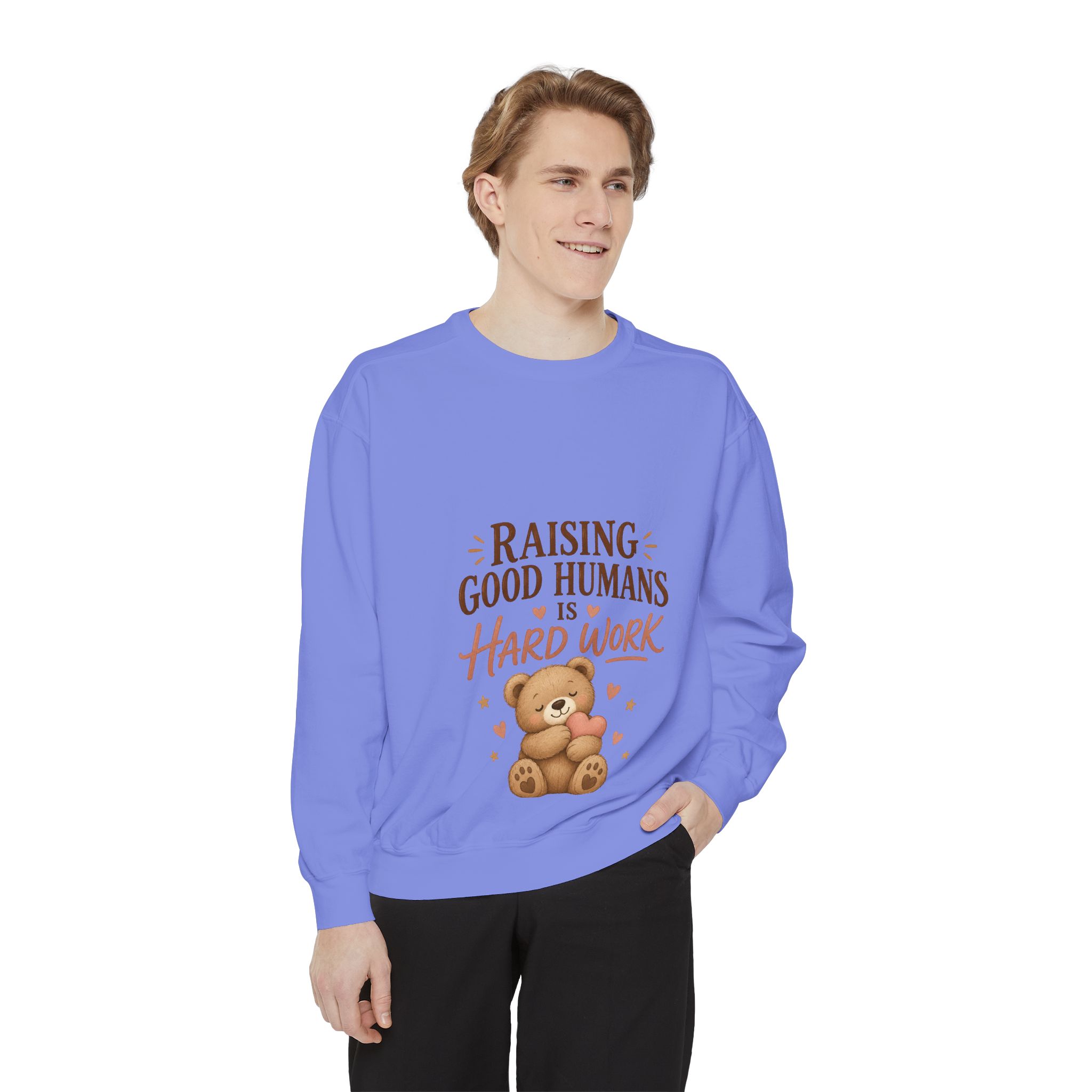 Unisex Garment-Dyed Sweatshirt - Image 43