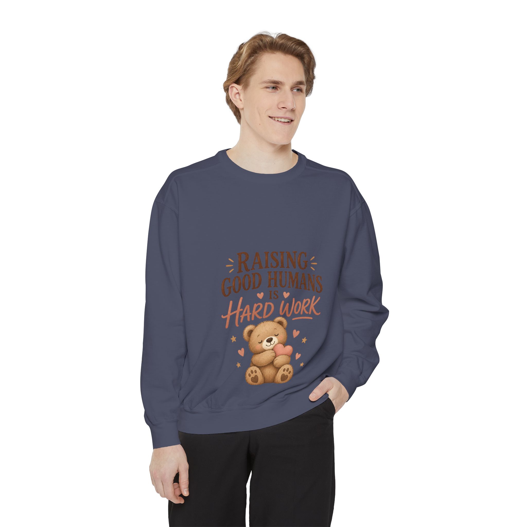 Unisex Garment-Dyed Sweatshirt - Image 51