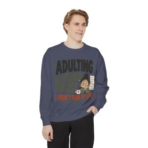 Unisex Garment-Dyed Sweatshirt - Image 51