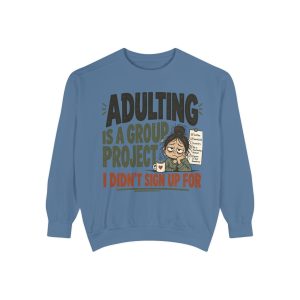 Unisex Garment-Dyed Sweatshirt - Image 45