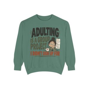 Unisex Garment-Dyed Sweatshirt - Image 21