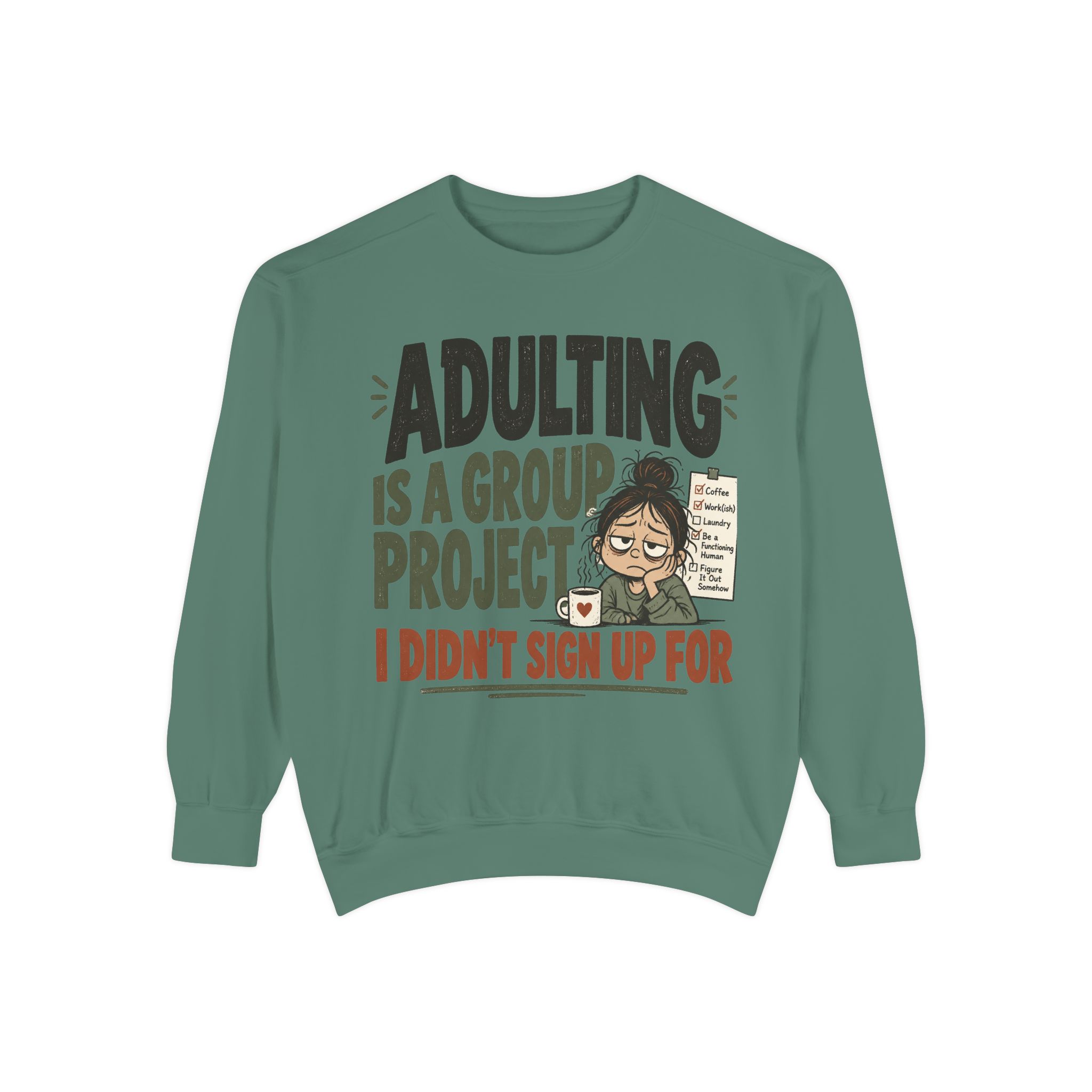 Unisex Garment-Dyed Sweatshirt - Image 21