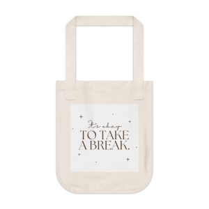 Organic Canvas Tote Bag