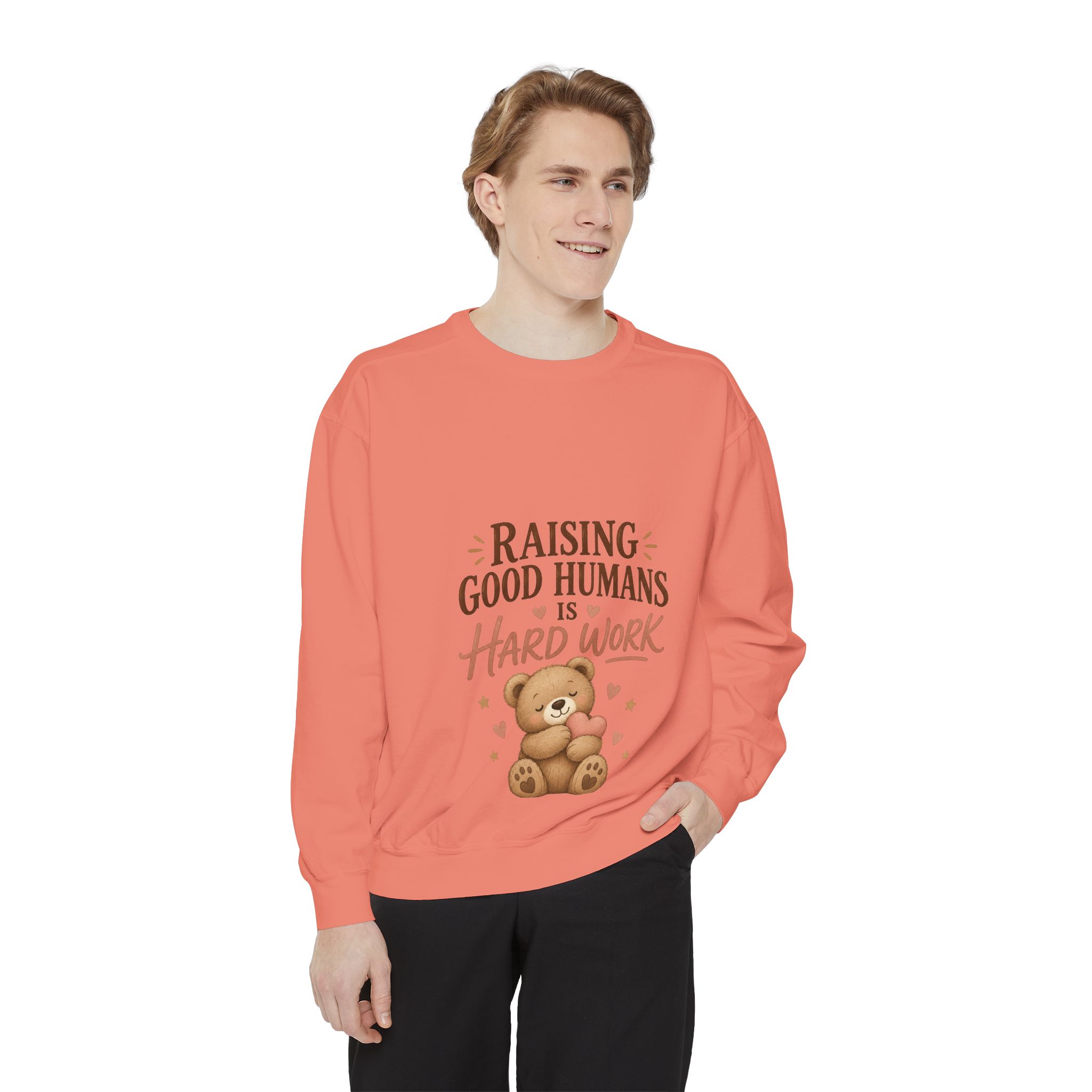 Unisex Garment-Dyed Sweatshirt - Image 7