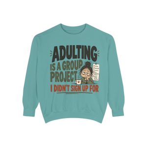 Unisex Garment-Dyed Sweatshirt - Image 29