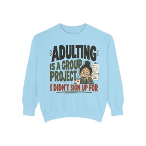 Unisex Garment-Dyed Sweatshirt - Image 37